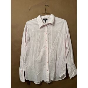 ME & EM Light Pink Lightweight Button Down